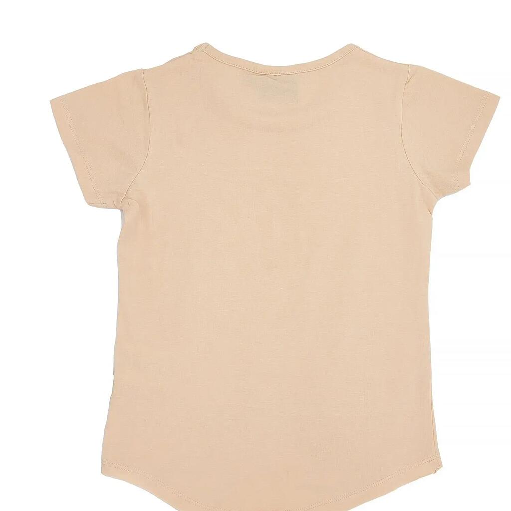Girl t-shirt short sleeves Chic Gold