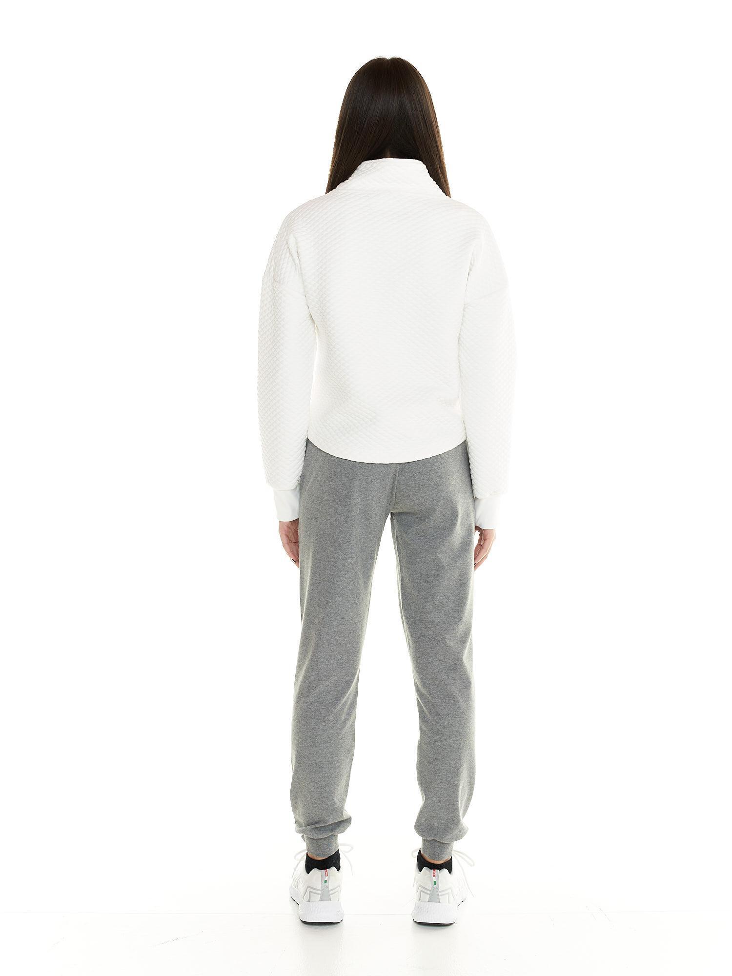 Leone Leisure korte gewatteerde sweatshirts voor dames 4/5