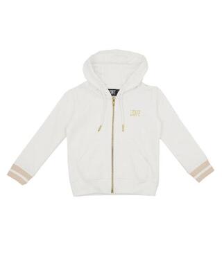 Felpe con cappuccio e zip da bambina Chic Boxing
