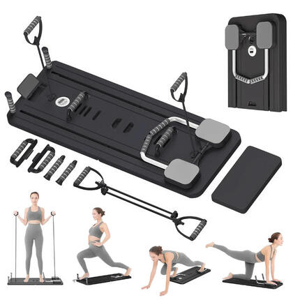 Deska do pilatesu reformer do ćwiczeń brzucha pompki 9w1 zestaw treningowy