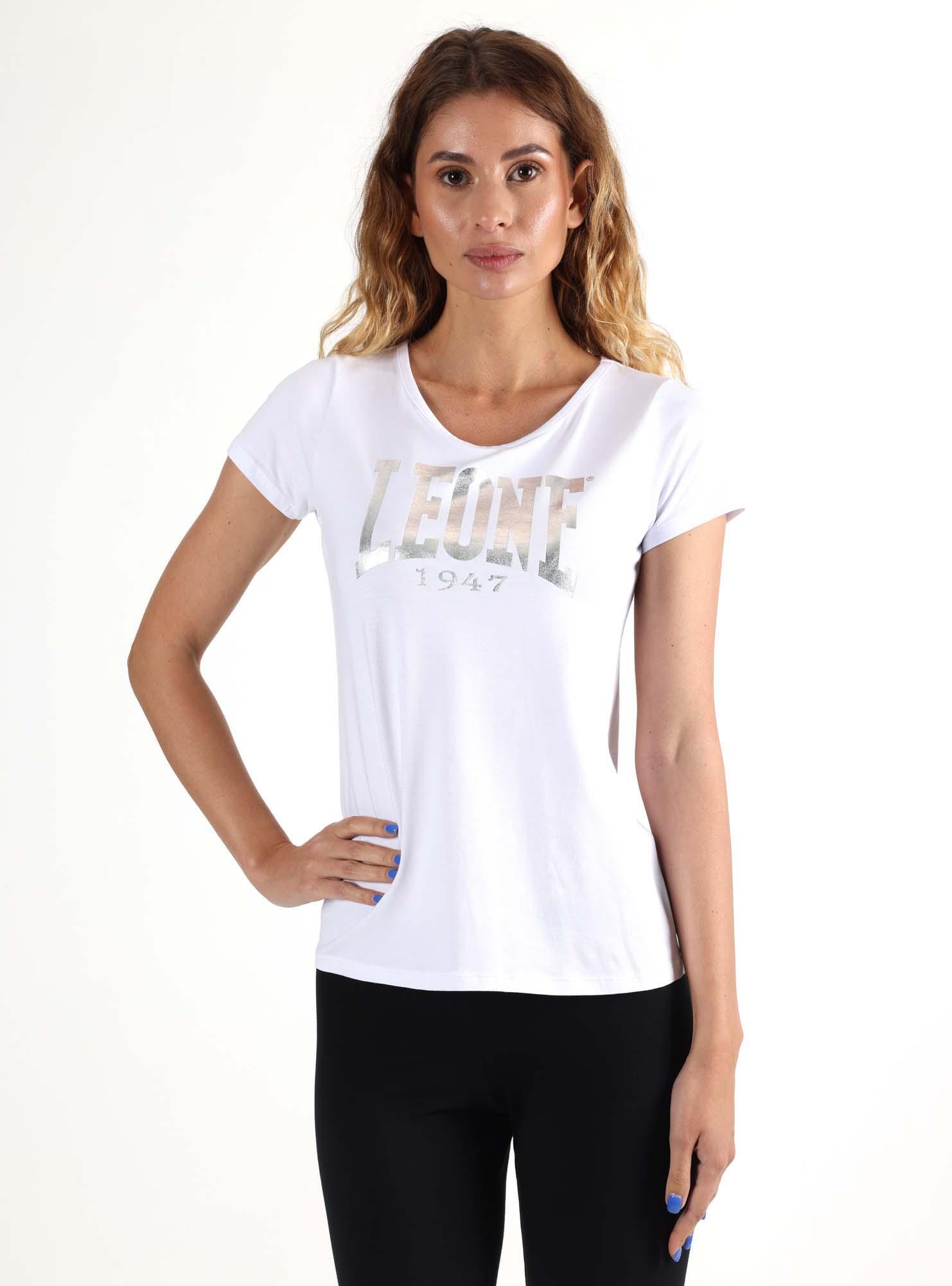 Leone Basic dames t-shirt met korte mouwen 5/8