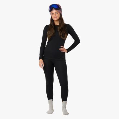 Baselayer set skiën vrouw nordic sneldrogend