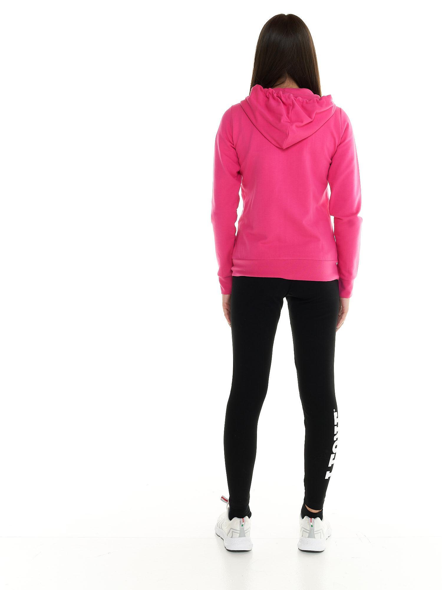 Sweat-shirt femme Leone à capuche zippée sur toute la longueur Basic 5/8