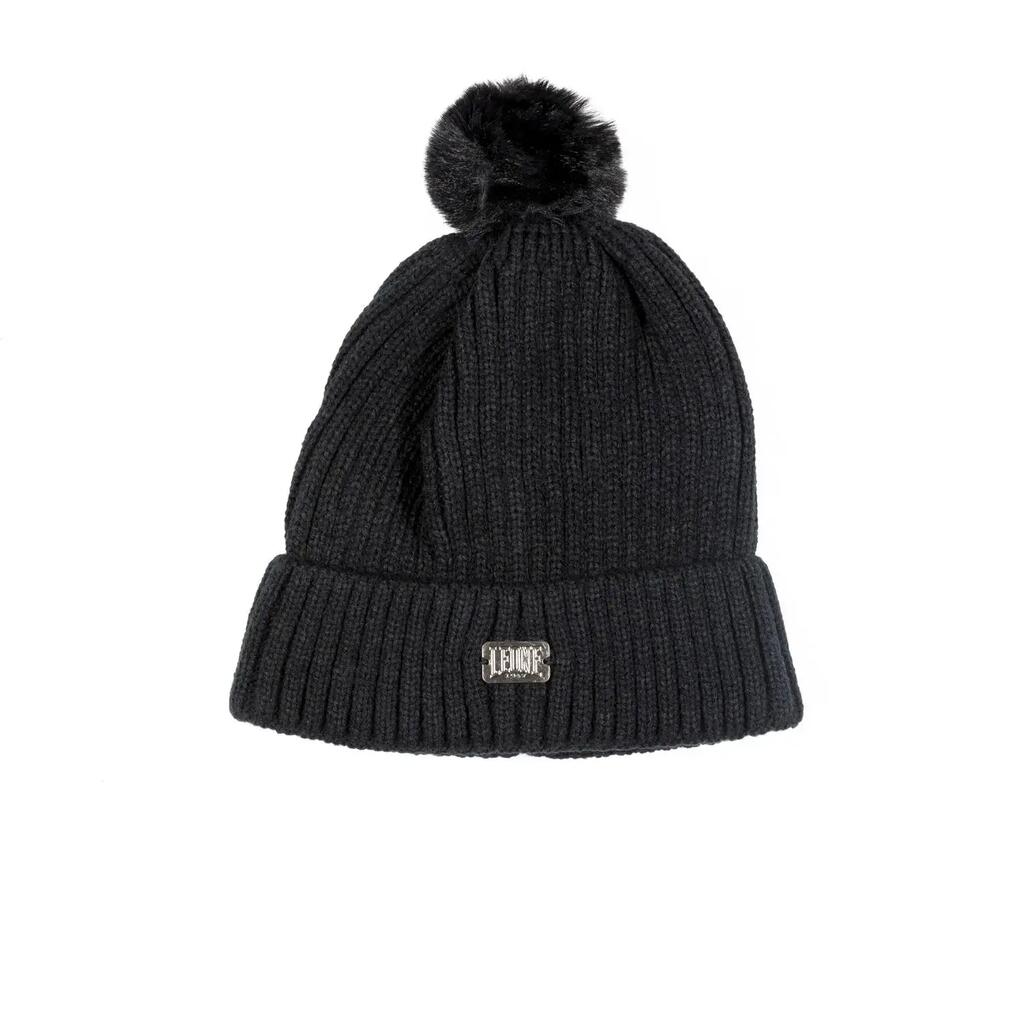 Woman caps Pompon