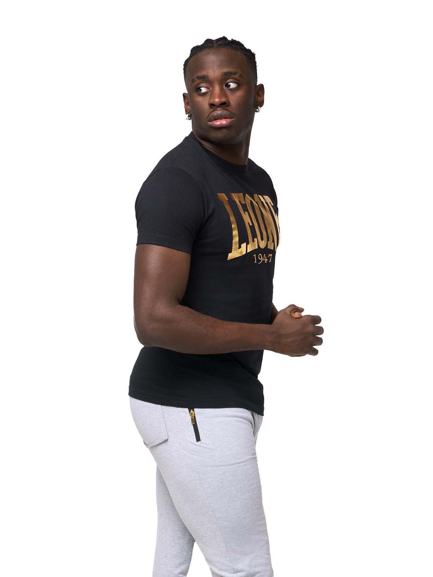 Camiseta de manga corta hombre Leone New Gold logo 3/6