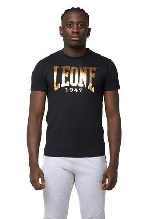 T-shirt manches courtes homme logo Leone New Gold