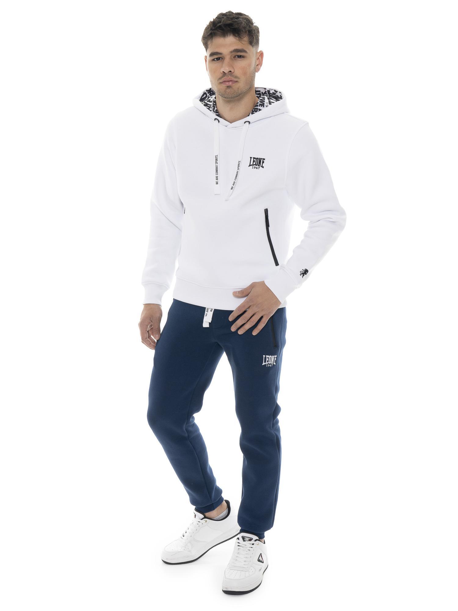 Hoodie Herren Leone 1947 Apparel Basic Kapuze Logo 2/5