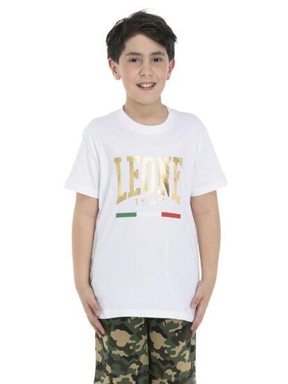 T-shirt enfant doré