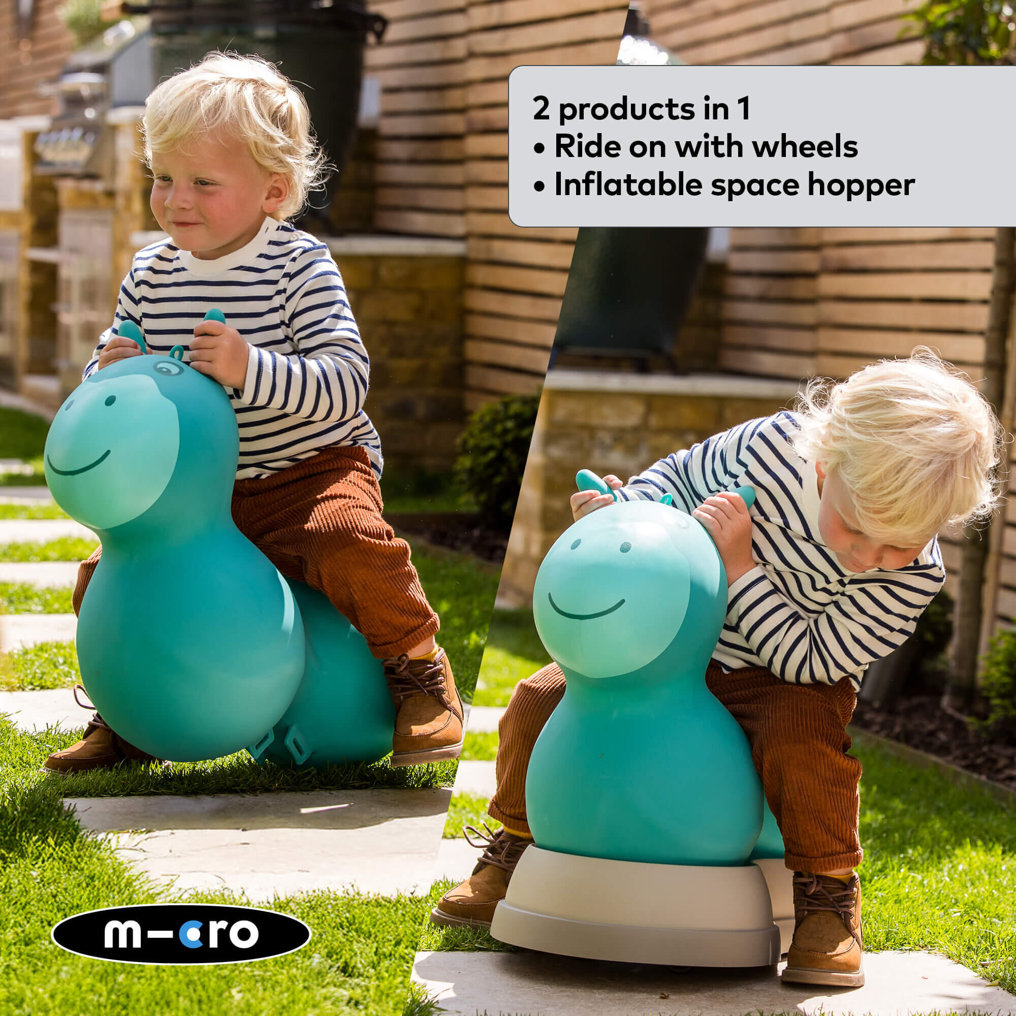 Andador infantil Micro Hopper Aqua 3/7