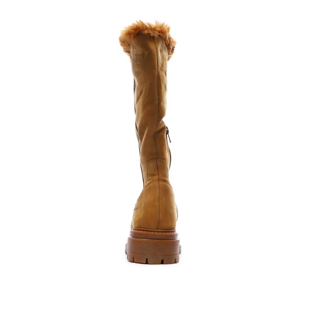 Geox Women's Iridea Camel Boots 5/7