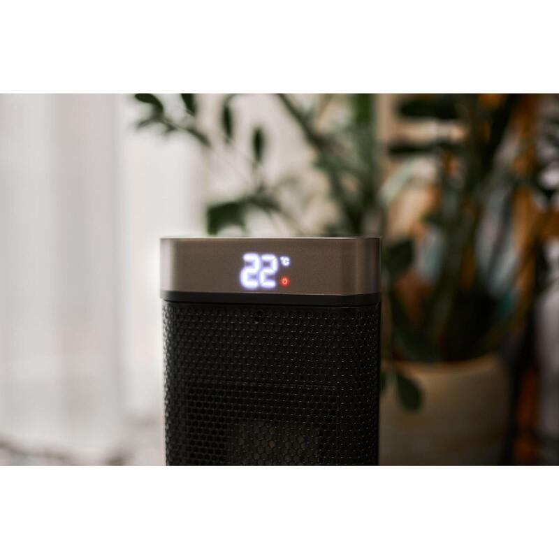 Încălzitor electric - Încălzitor cu ventilator - Negru