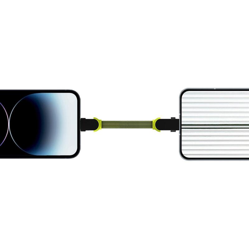 inCharge XS - Cablu de încărcare USB-C - 4 în 1 - 240W - Bej