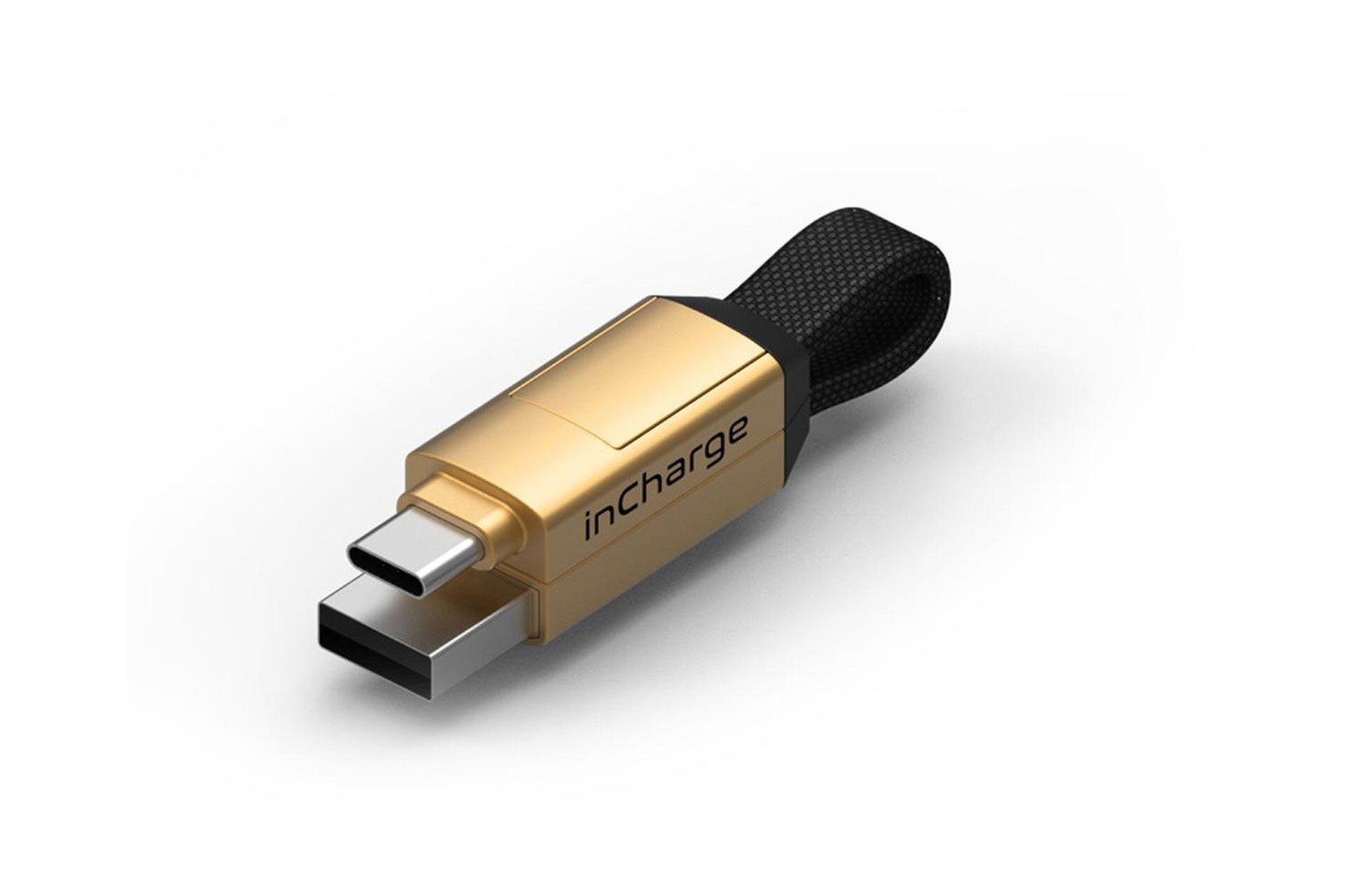 inCharge 6 Cable de carga corto para a.o. iPhone Cable Lightning usb c - 6 en 6/7