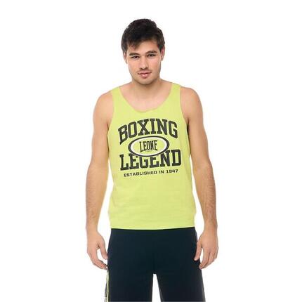 Débardeur homme avec imprimé Leone Active "Boxing Legend