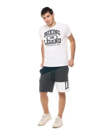 T-shirt homme à manches courtes avec imprimé "Boxing Legend" Leone Active