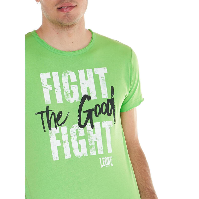 Tricou Leone Fight the Good Fight Verde