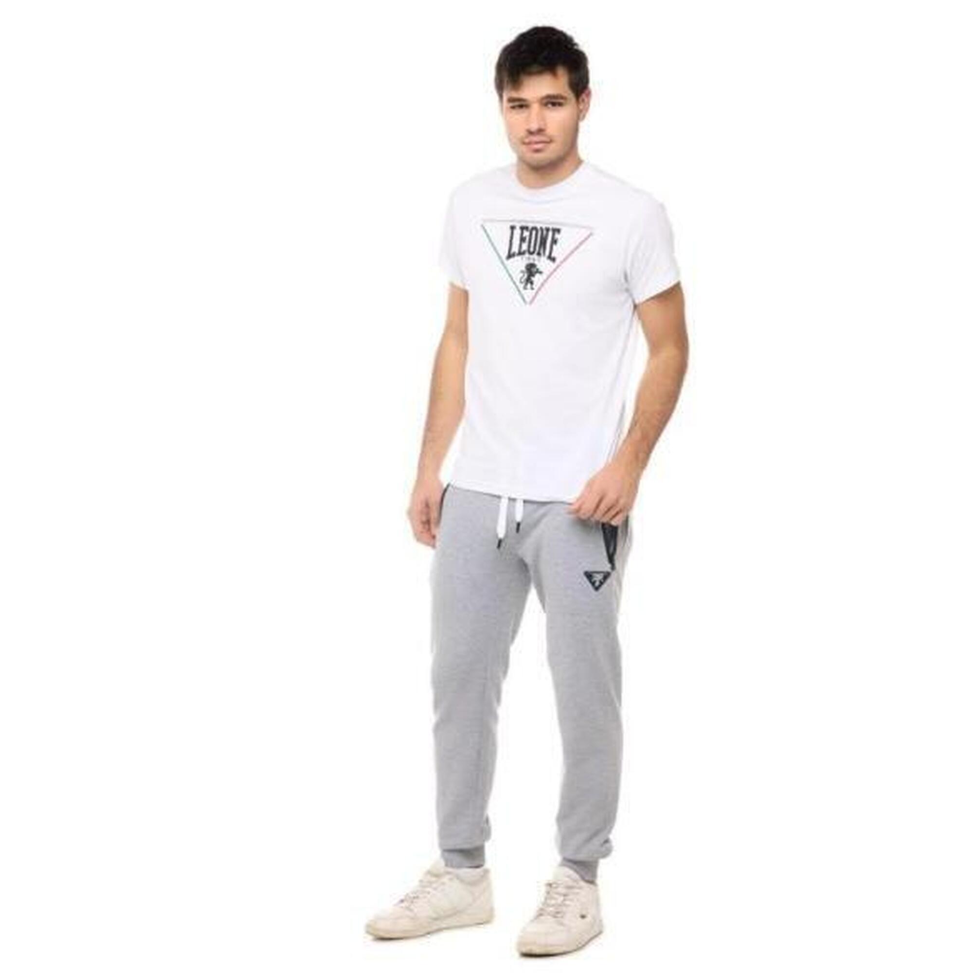 Tricou Leone Patch - Alb