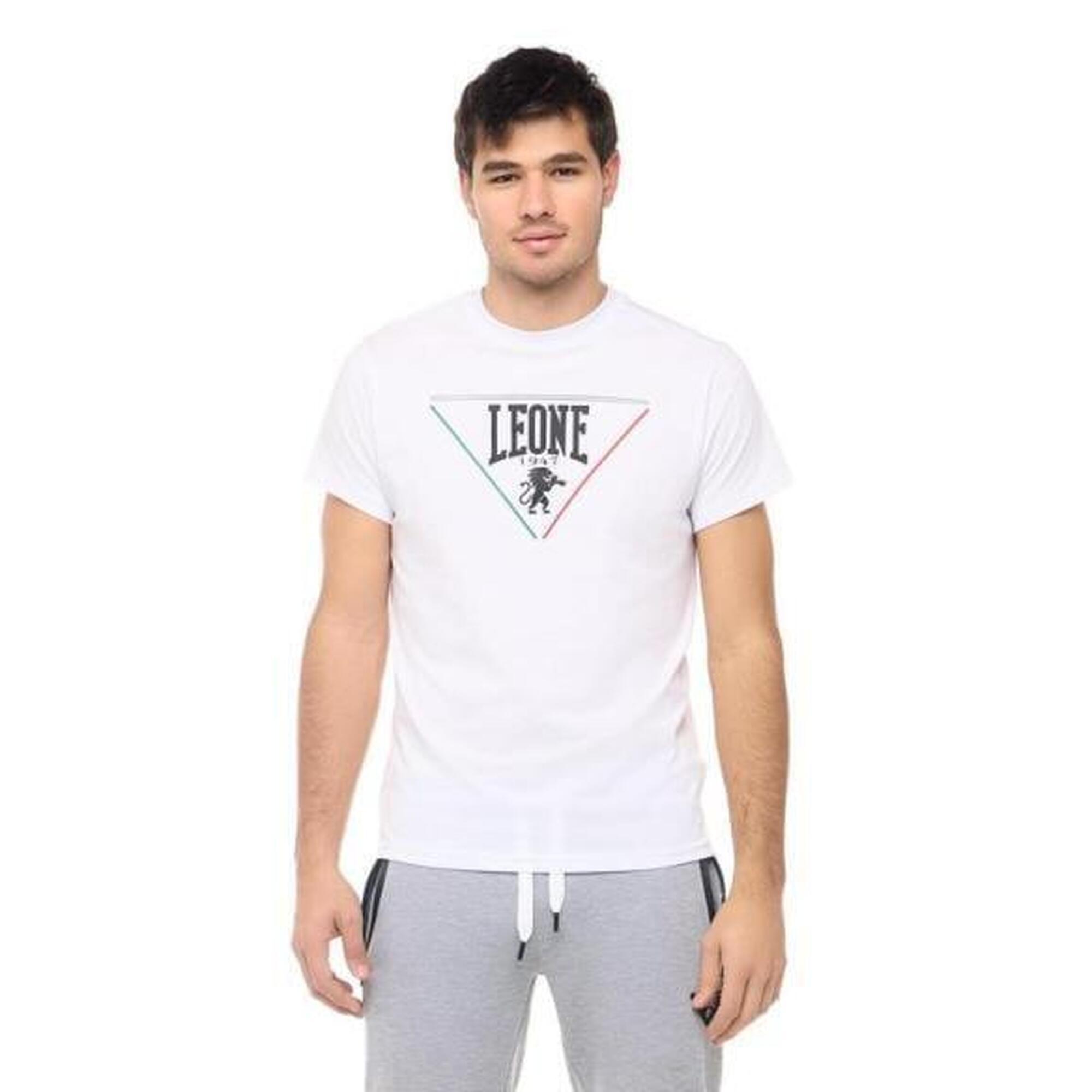 Tricou Leone Patch - Alb