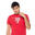 Tricou Leone Patch  Rosu