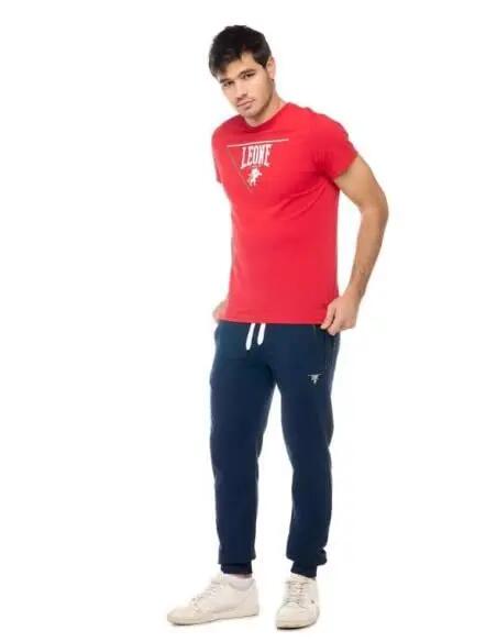 Tricou Leone Patch  Rosu 2/5