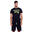 Tricou Leone Sporty Fluo-Negru