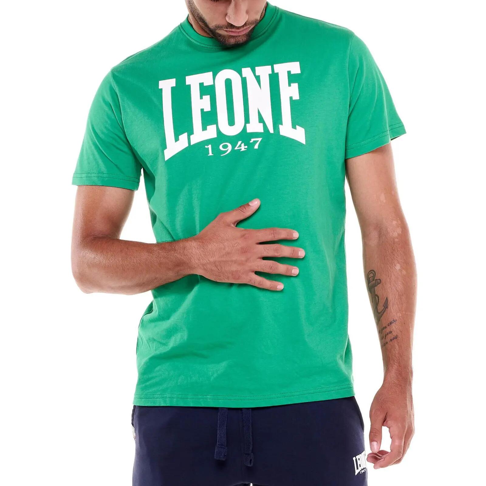 Tricou Leone Basic Big Logo Jersey Verde 4/5