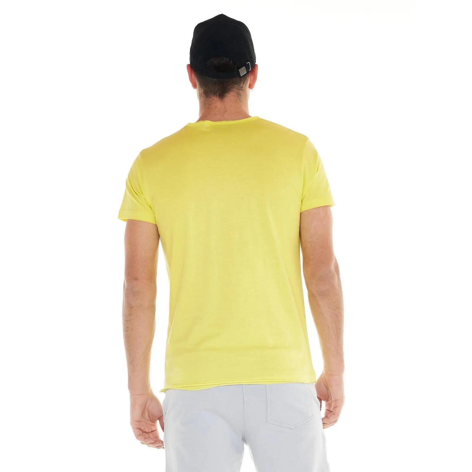 Tricou Leone Fight the Good Fight Galben 3/5