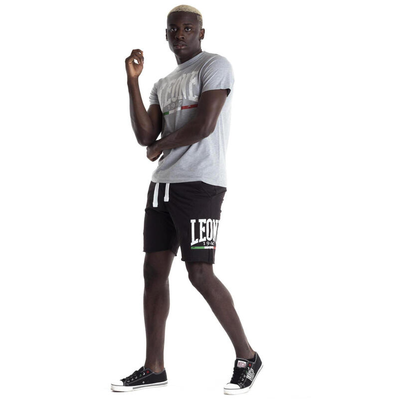 Set Leone Tricou si Short Basic Gri