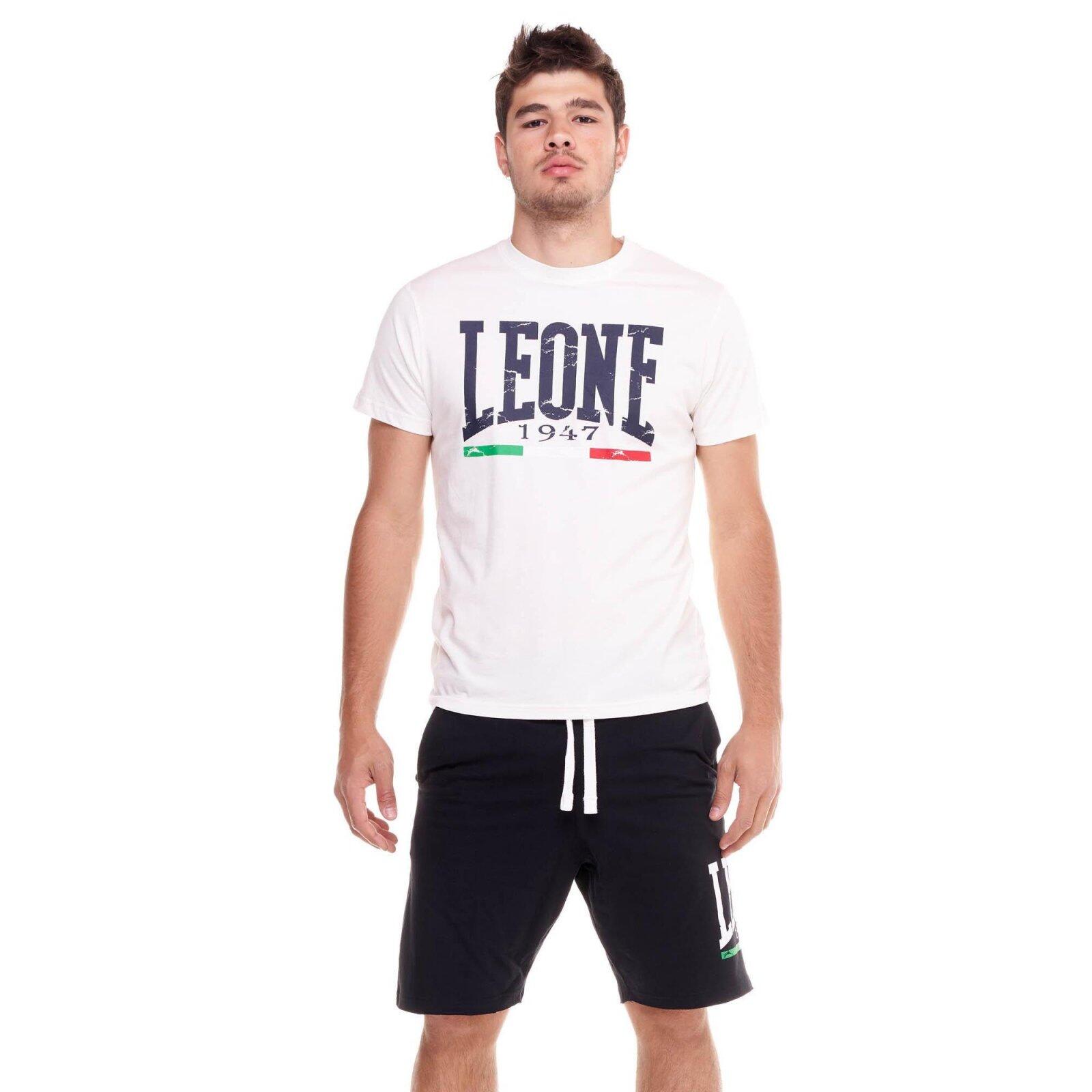Set Leone Tricou si Short Basic Alb - Imagine 1