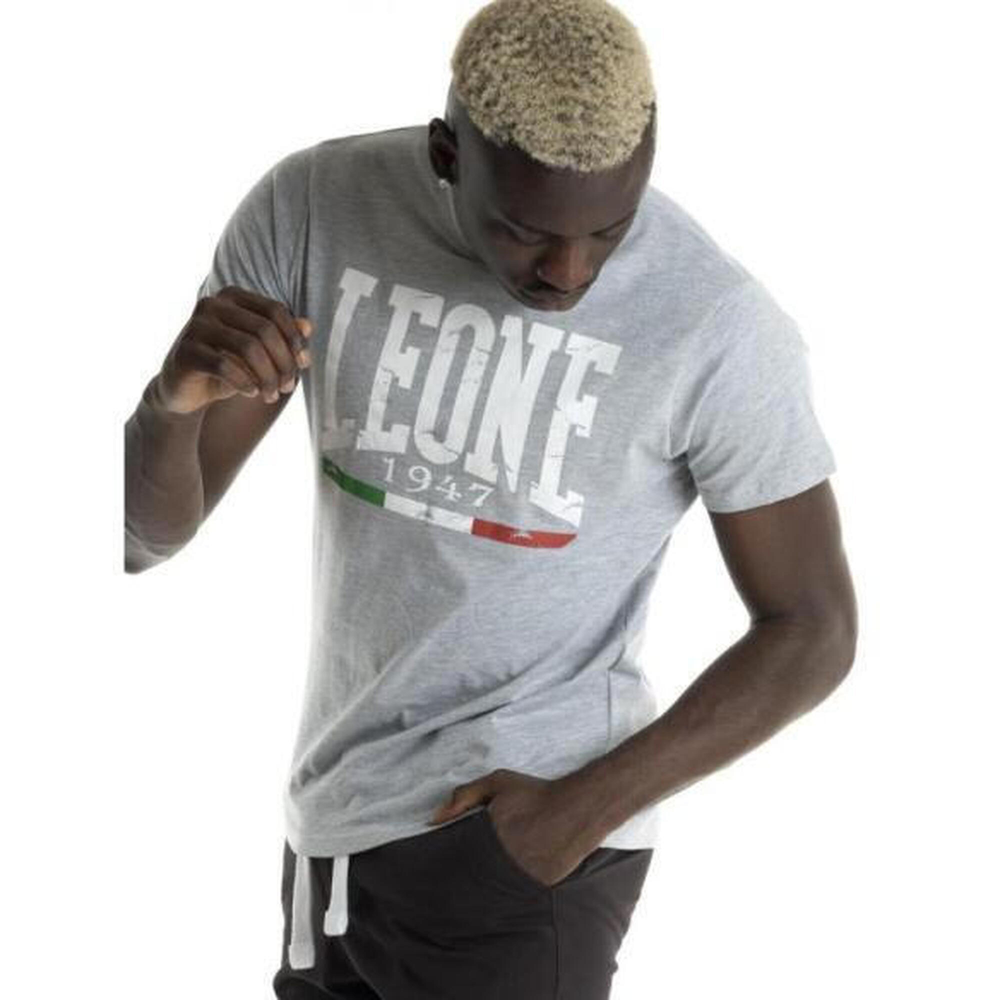 Set Leone Tricou si Short Basic Gri