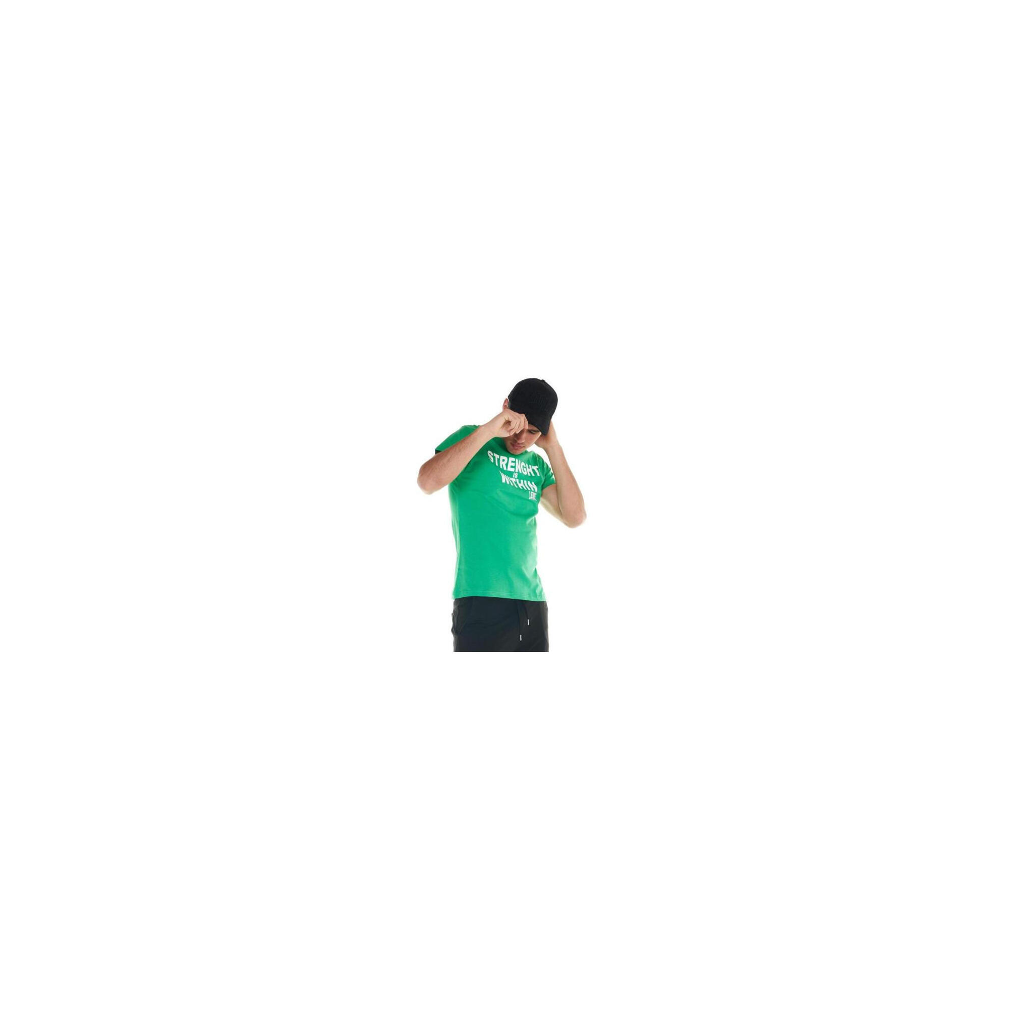 Tricou Leone Sporty Fluo-Verde