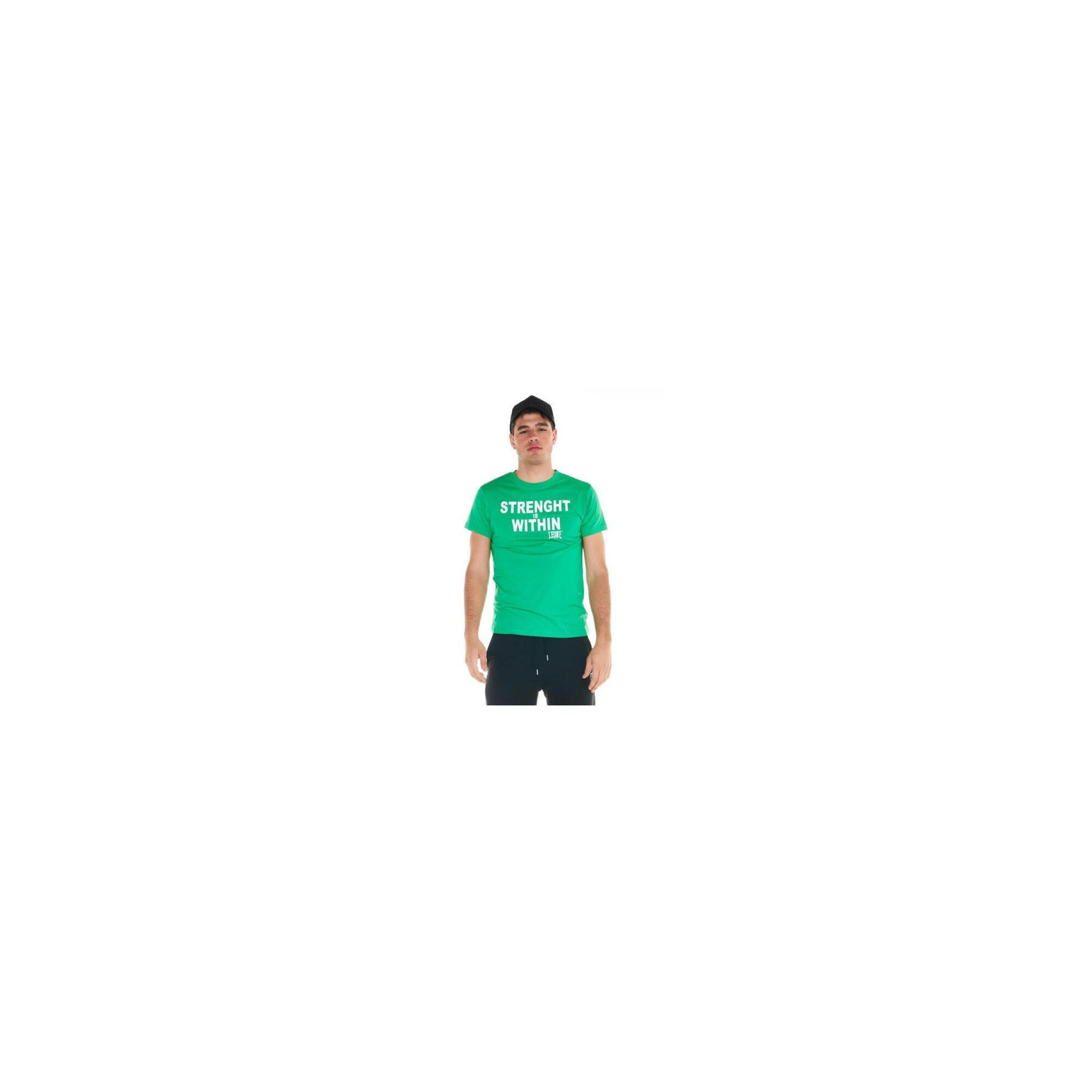 Tricou Leone Sporty Fluo-Verde