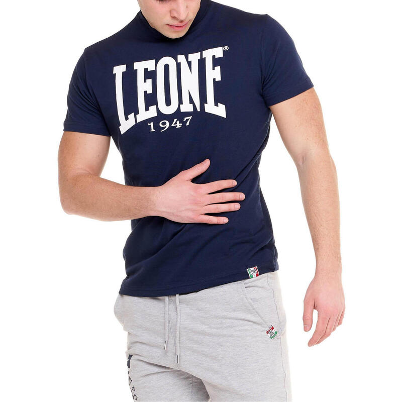 Tricou Leone Basic Big Logo Jersey Navy