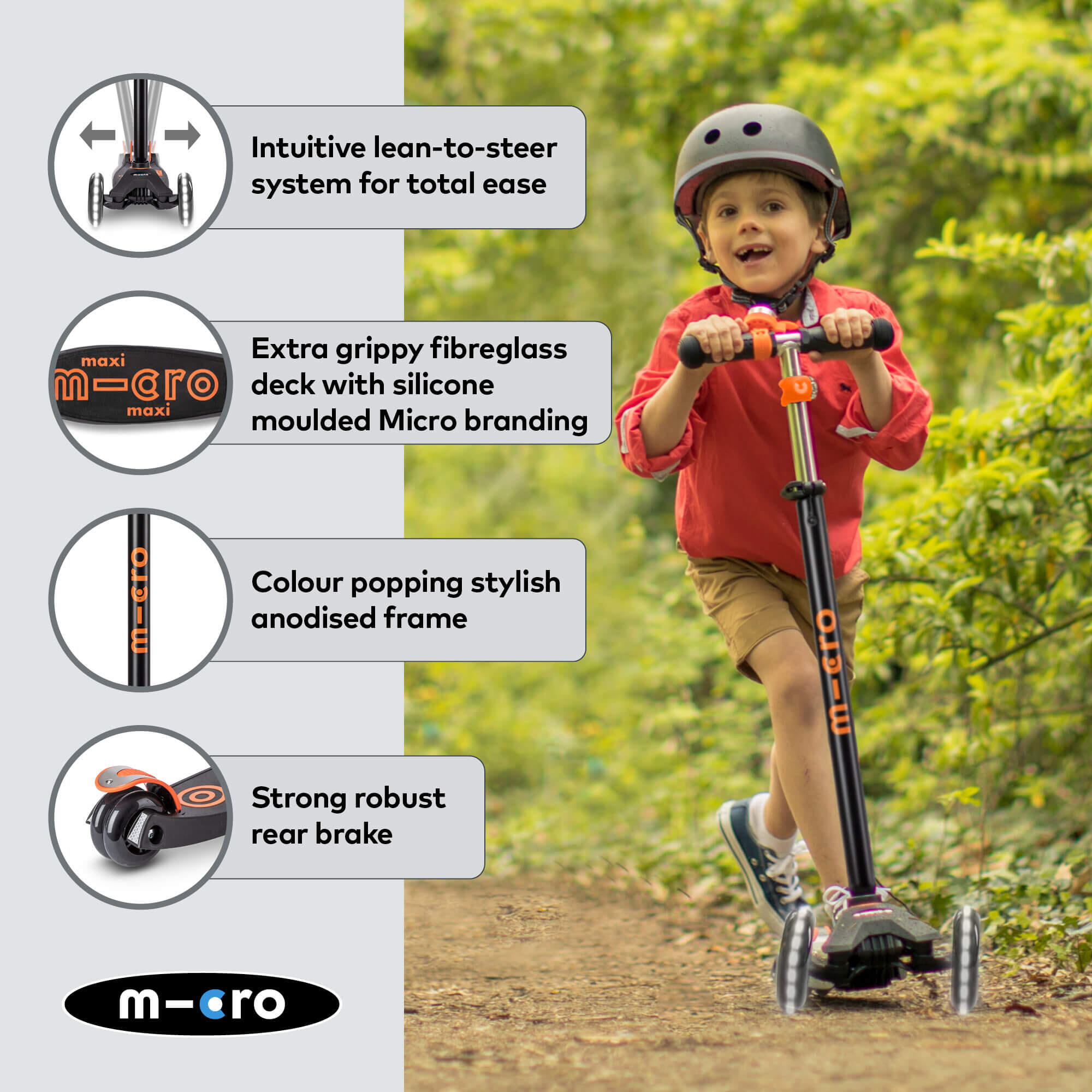 Trottinette Maxi Deluxe LED Unisexe 5/7