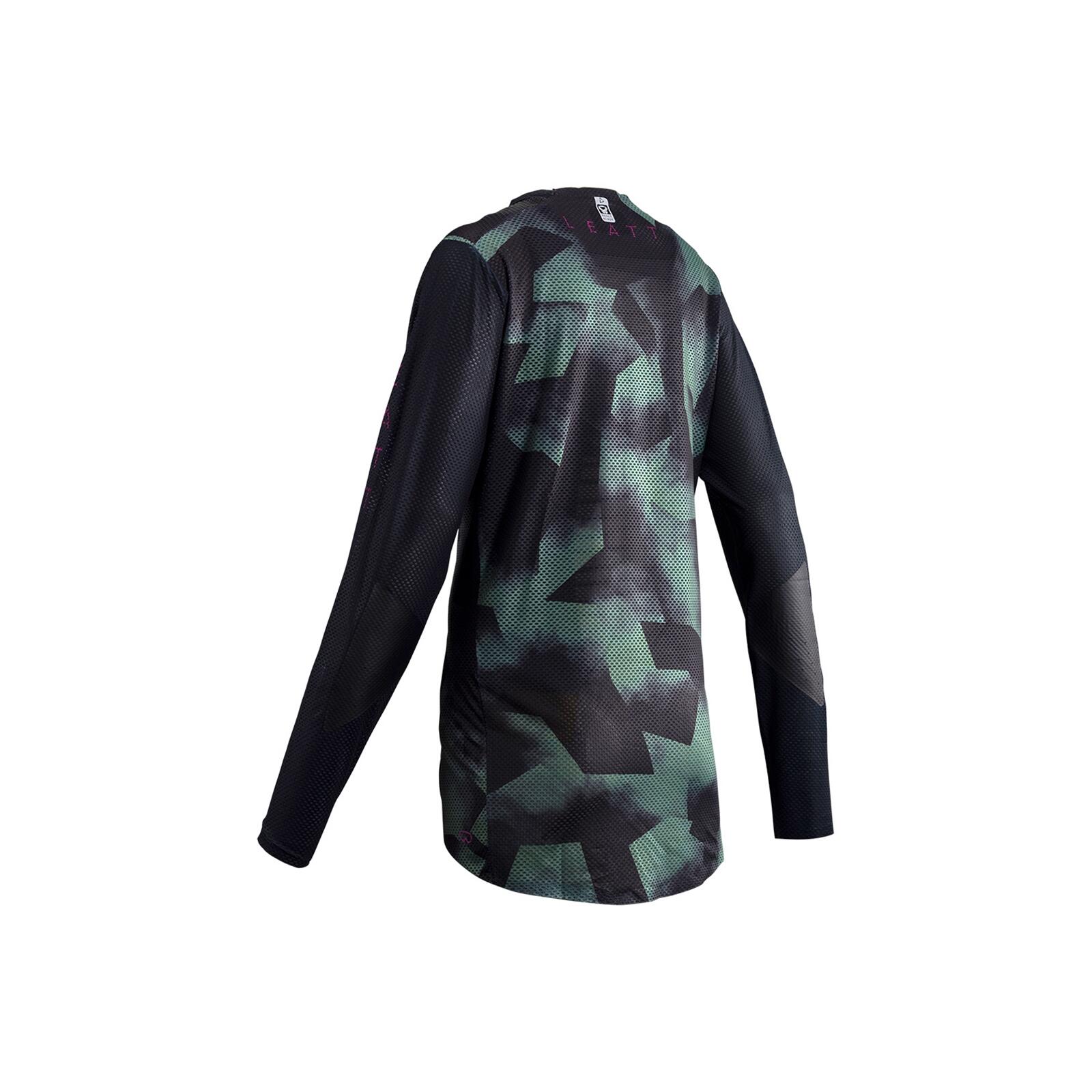 Leatt MTB Gravity 4.0 Women's long sleeve Jersey Spinach -2024 S 2/6