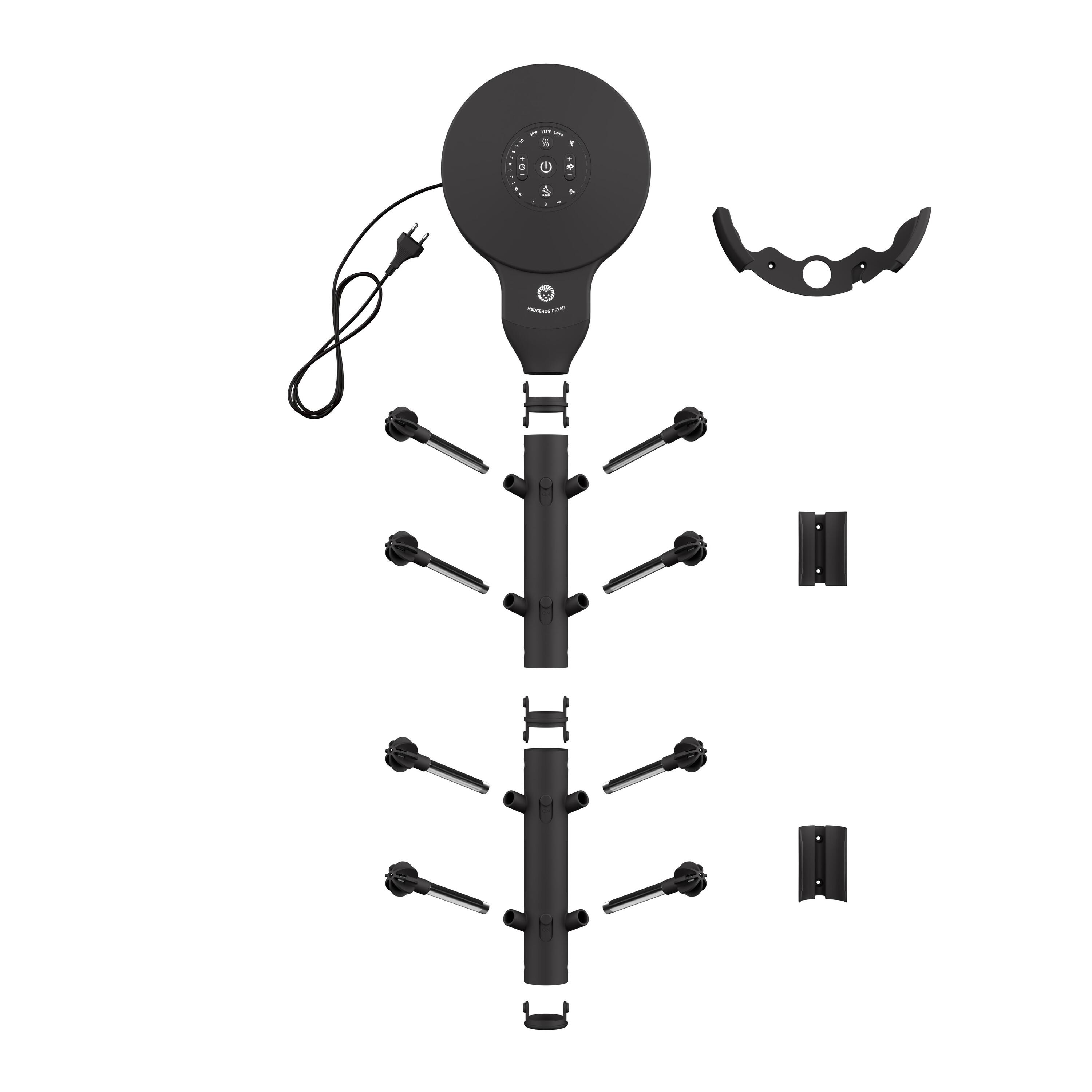 Wall Black Ionic 4/4