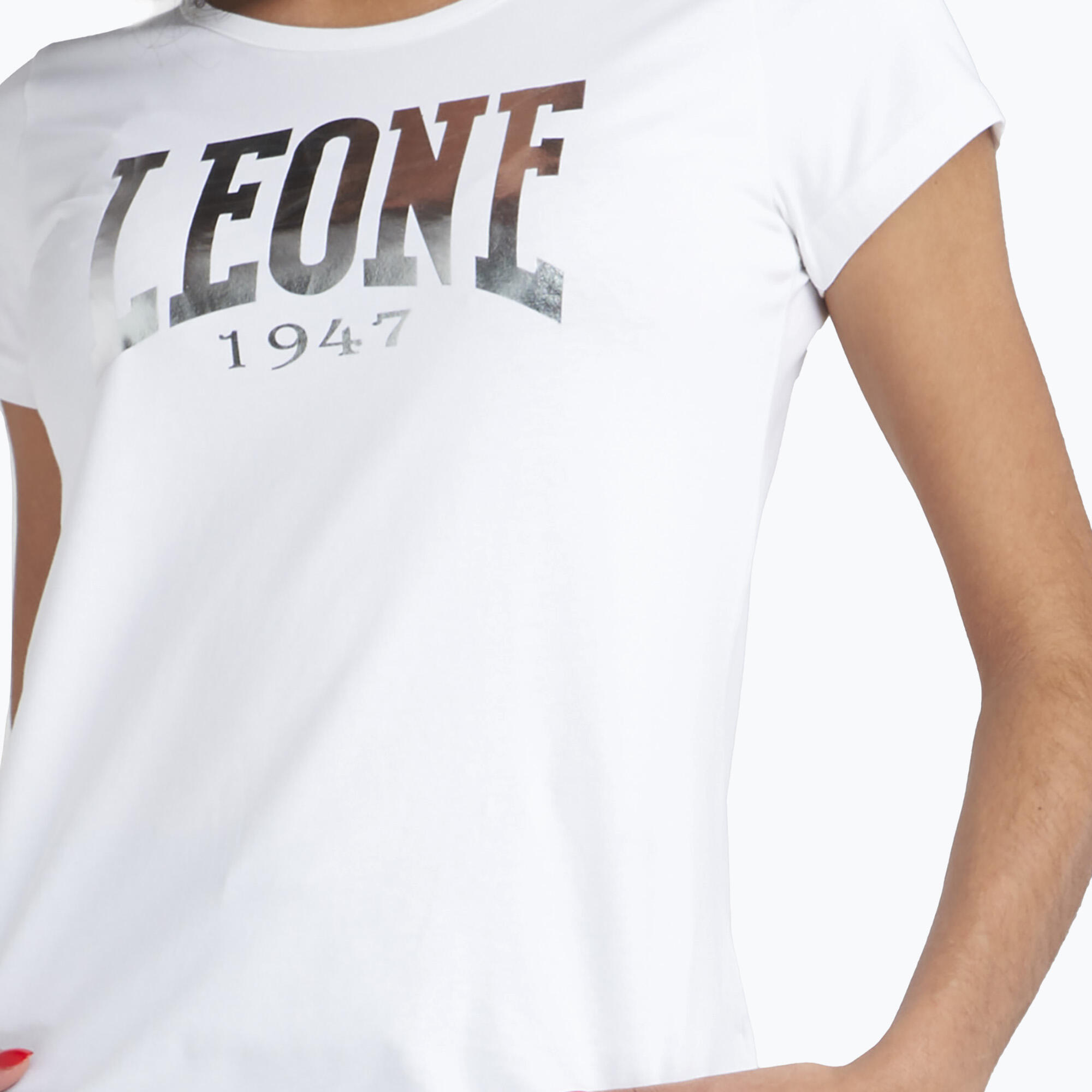 T-shirt donna LEONE 1947 Big Logo Basic 4/5