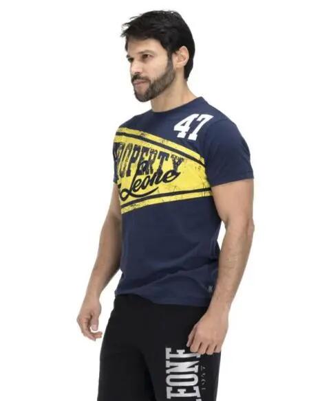 Tricou Leone Academy 1947- Navy 3/4