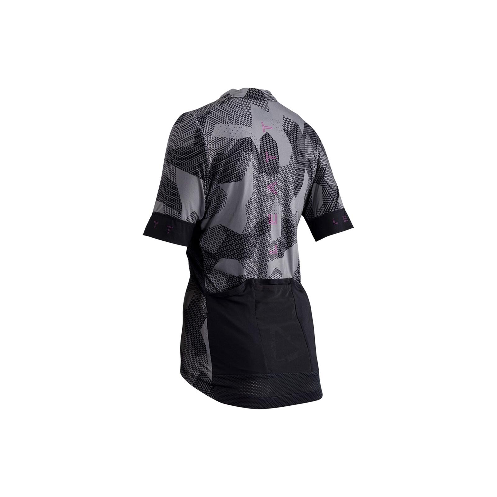 Leatt MTB Endurance 5.0 Short Sleeve Jersey Woman Granite L 2/5