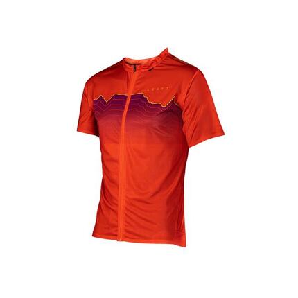 Leatt MTB Trail 3.0 Short Sleeve Jersey Glow M