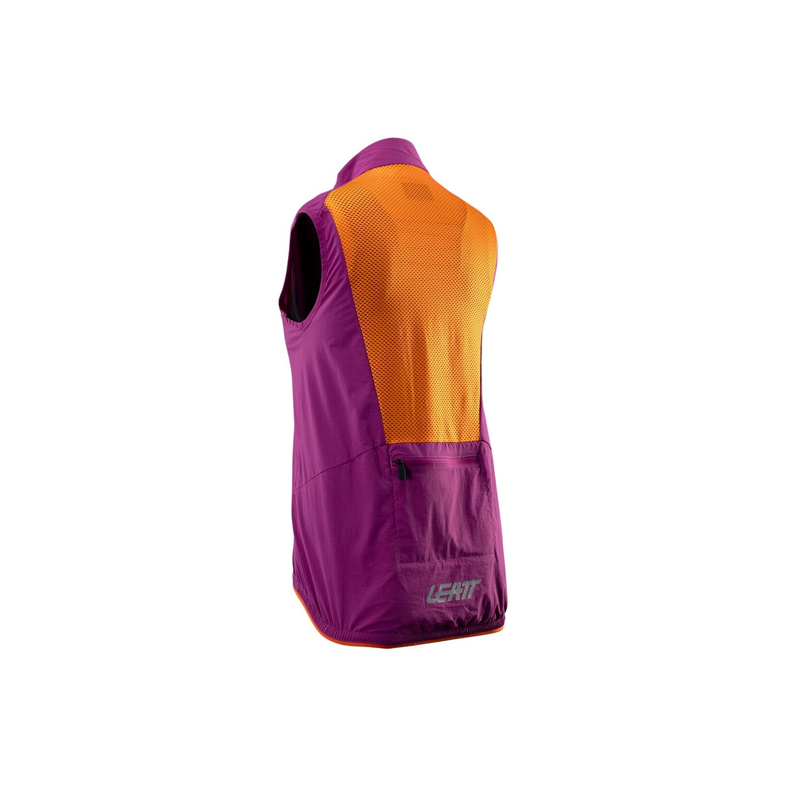 Gilet MTB Endurance 2.0 leggero e antivento da donna Viola 2/6