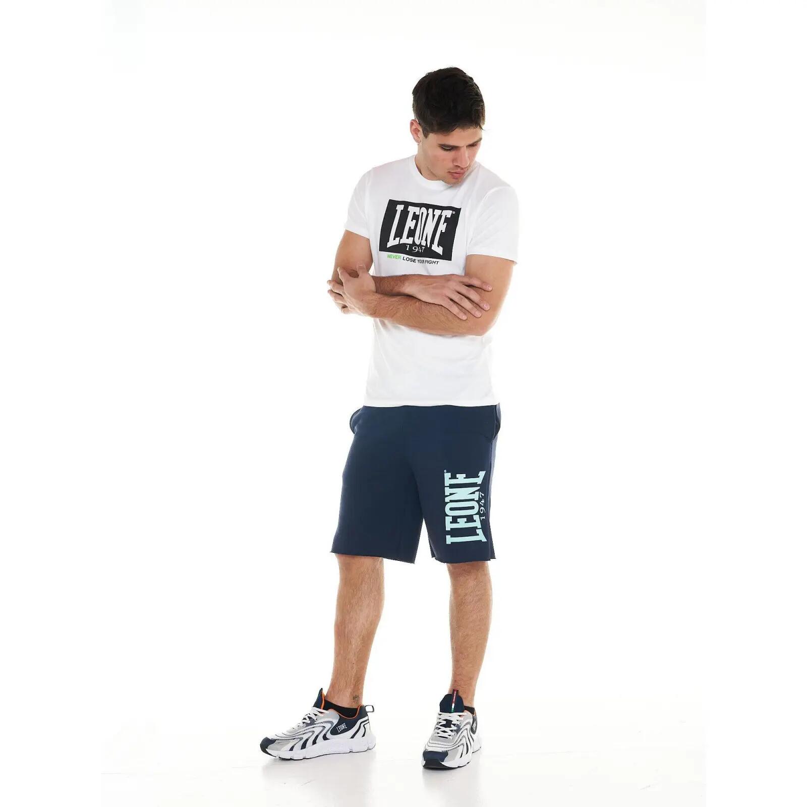 Tricou Leone Sporty Fluo Alb 3/5