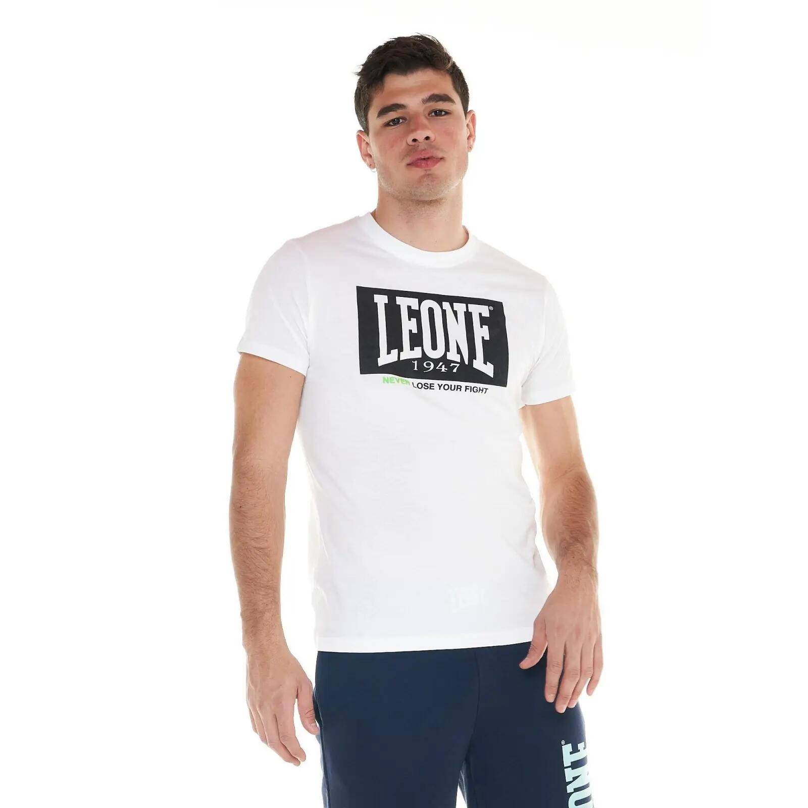 Tricou Leone Sporty Fluo Alb 2/5