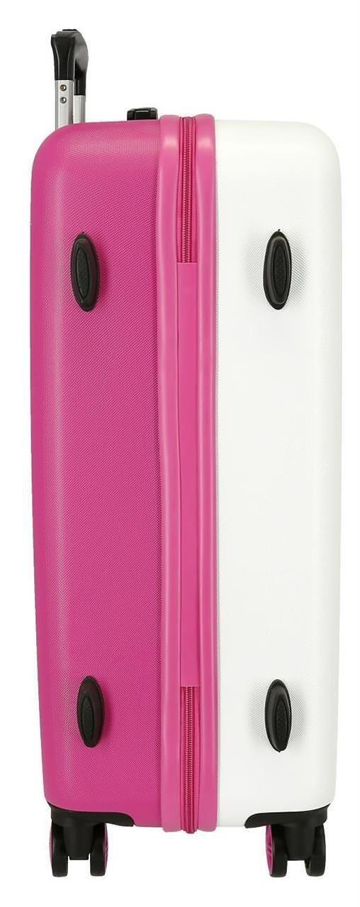 Ensemble de valises Disney Minnie sunny day Abs avec une capacité de 104L blanc 3/5