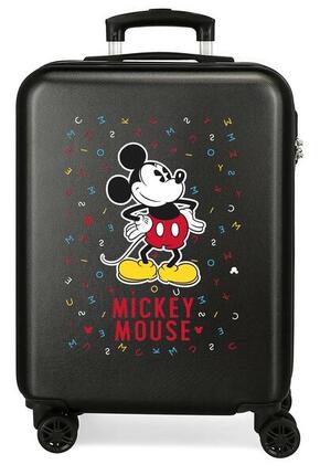 Valise cabine Disney Have a good day mickey Abs avec une capacité de 35L noir