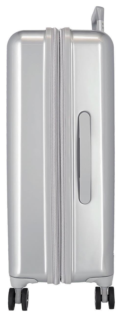 Juego de maletas Disney Joyful Abs con capacidad de 119L plata 3/5
