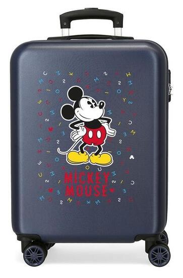Valise cabine Disney Have a good day mickey Abs avec une capacité de 35L