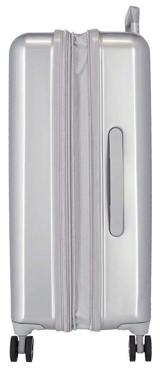 Juego de maletas Disney Joyful Abs con capacidad de 119L plata 5/5