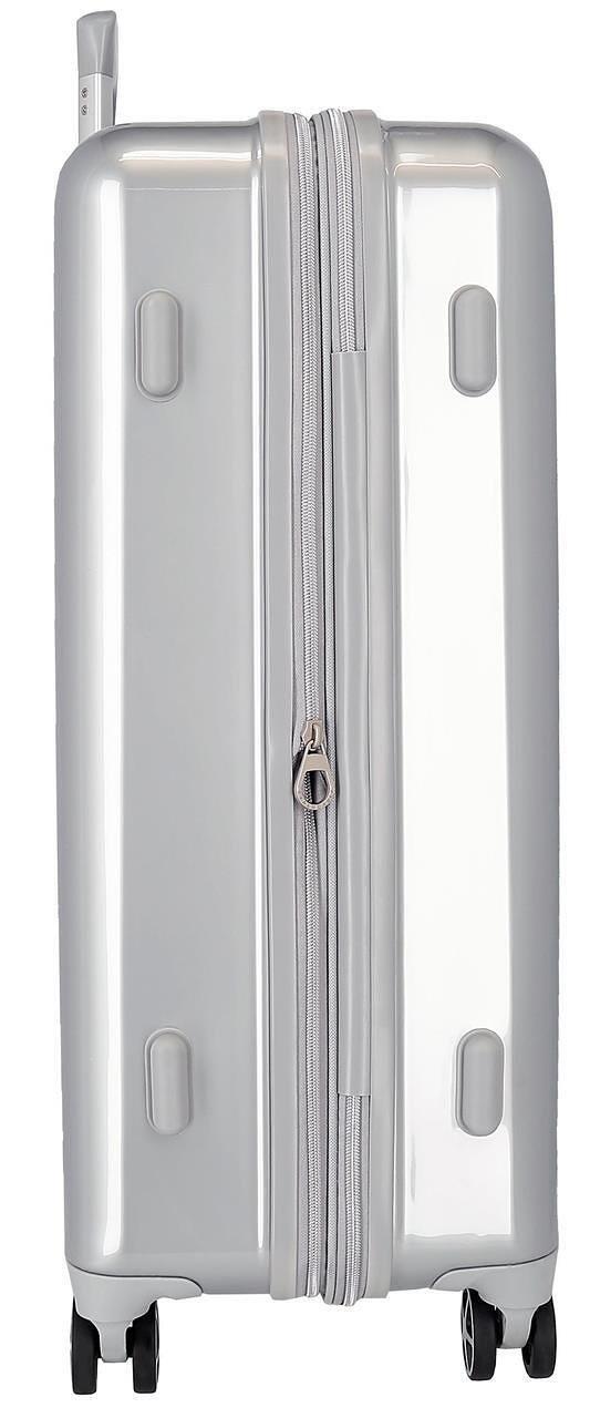 Juego de maletas Disney Joyful Abs con capacidad de 119L plata 4/5