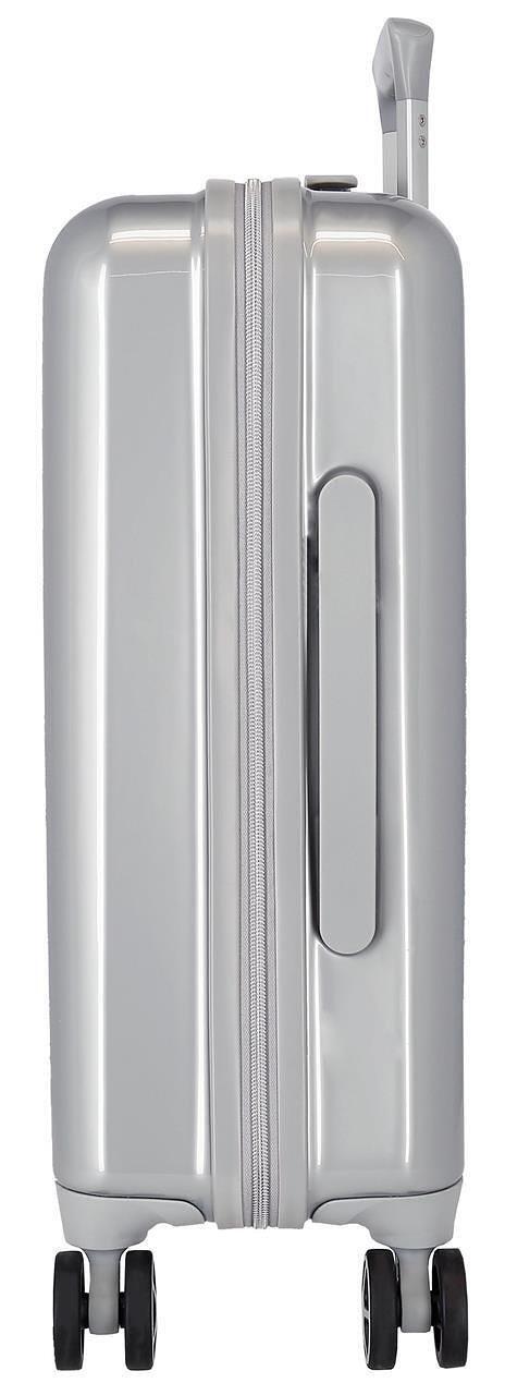 Maleta de cabina Disney Joyful Abs con capacidad de 38L plata 3/5